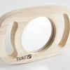 Tickit Espejo plano de fácil sujeción
