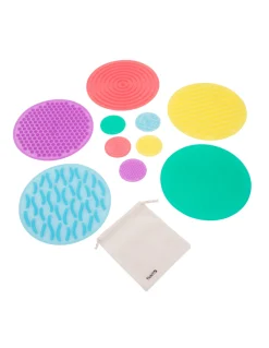 Tickit SiliShapes circulos sensoriales 10 pzas.