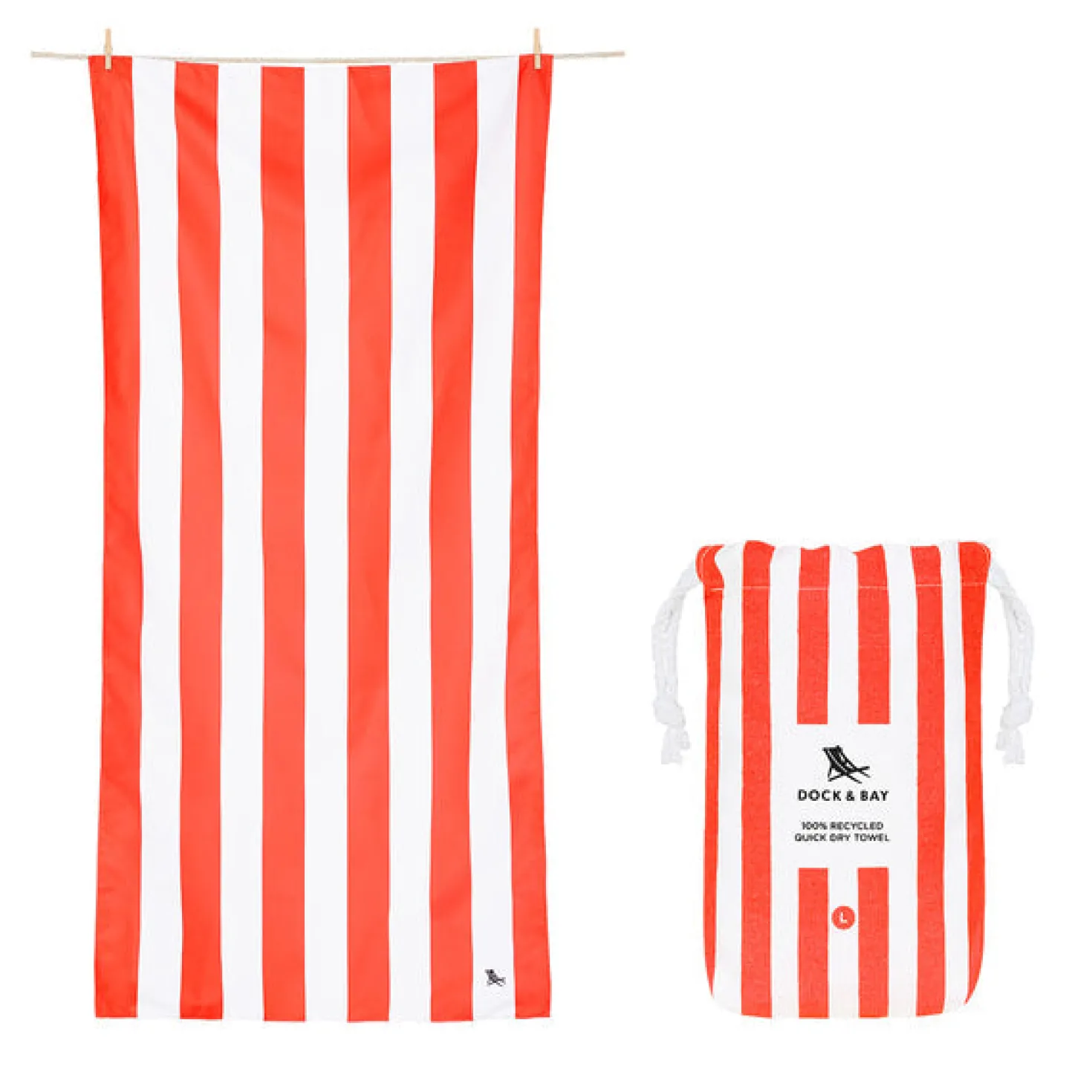 Toalla Cabana Coral · L