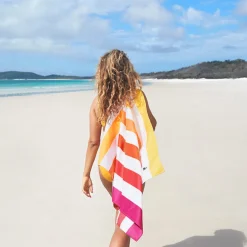 Toalla Cabana Summer Peach Sunrise · L
