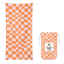 Toalla Summer Check Naranja · L