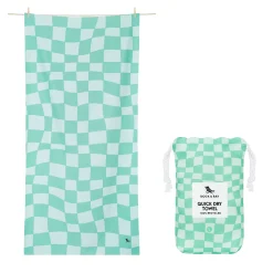 Toalla Summer Check Verde · XL