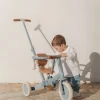 Triciclo con barra Safari Dreams Azul · Little Dutch
