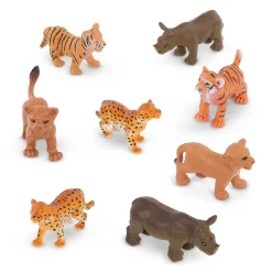 Tubo 8 animales salvajes 5-7 cm · Terra