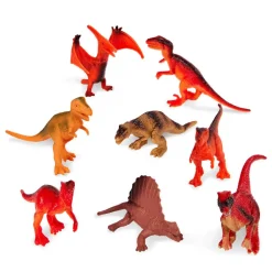 Tubo 8 dinosaurios 7-11 cm · Terra