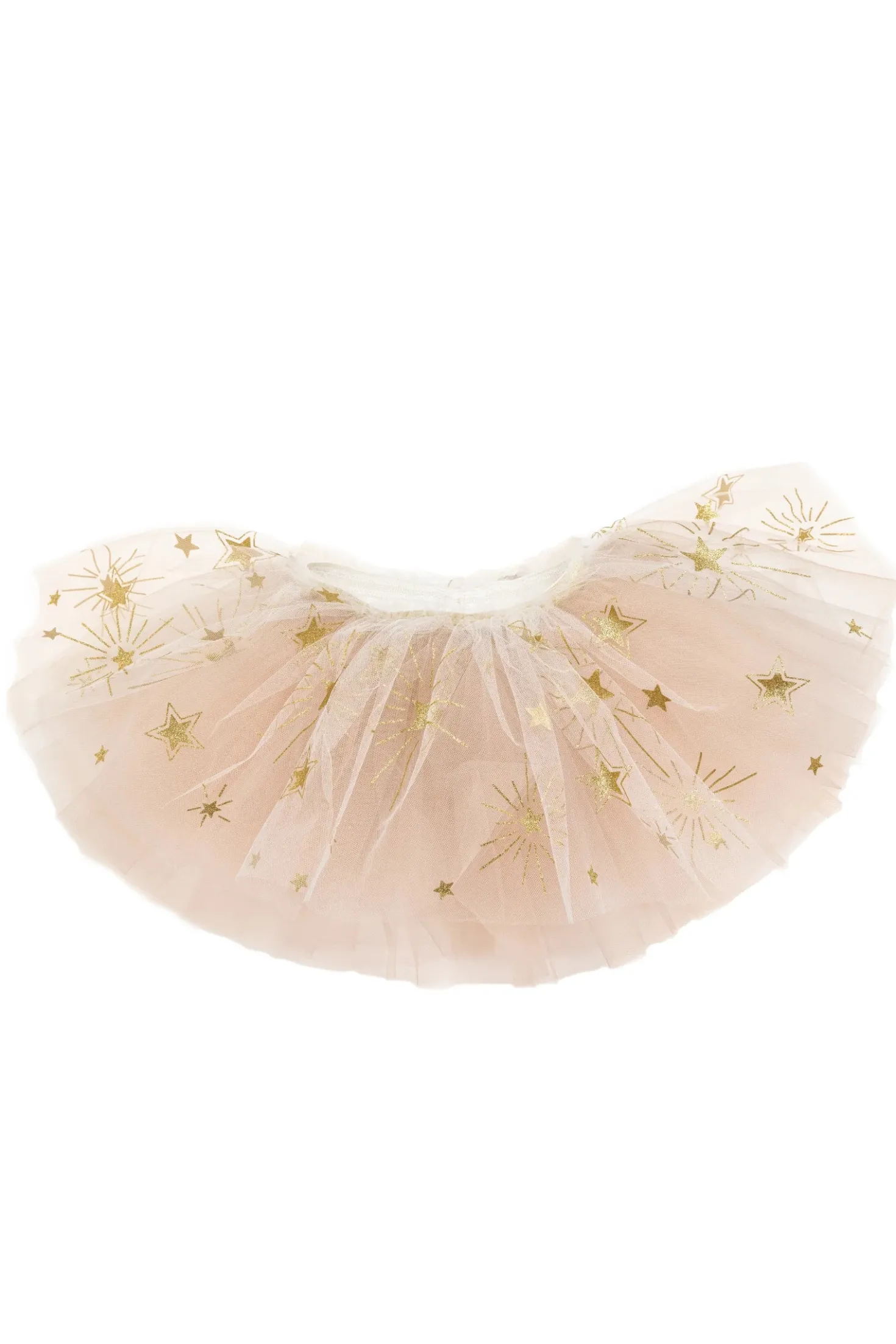 Tutú Sparkle Star White Gold 4-6 años - Great Pretenders