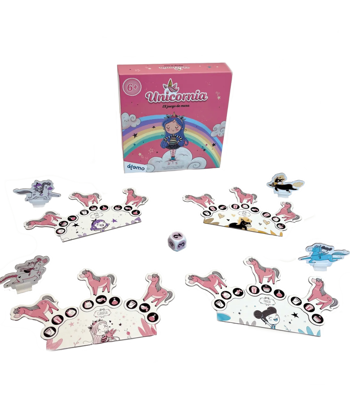 Unicornia · Átomo
