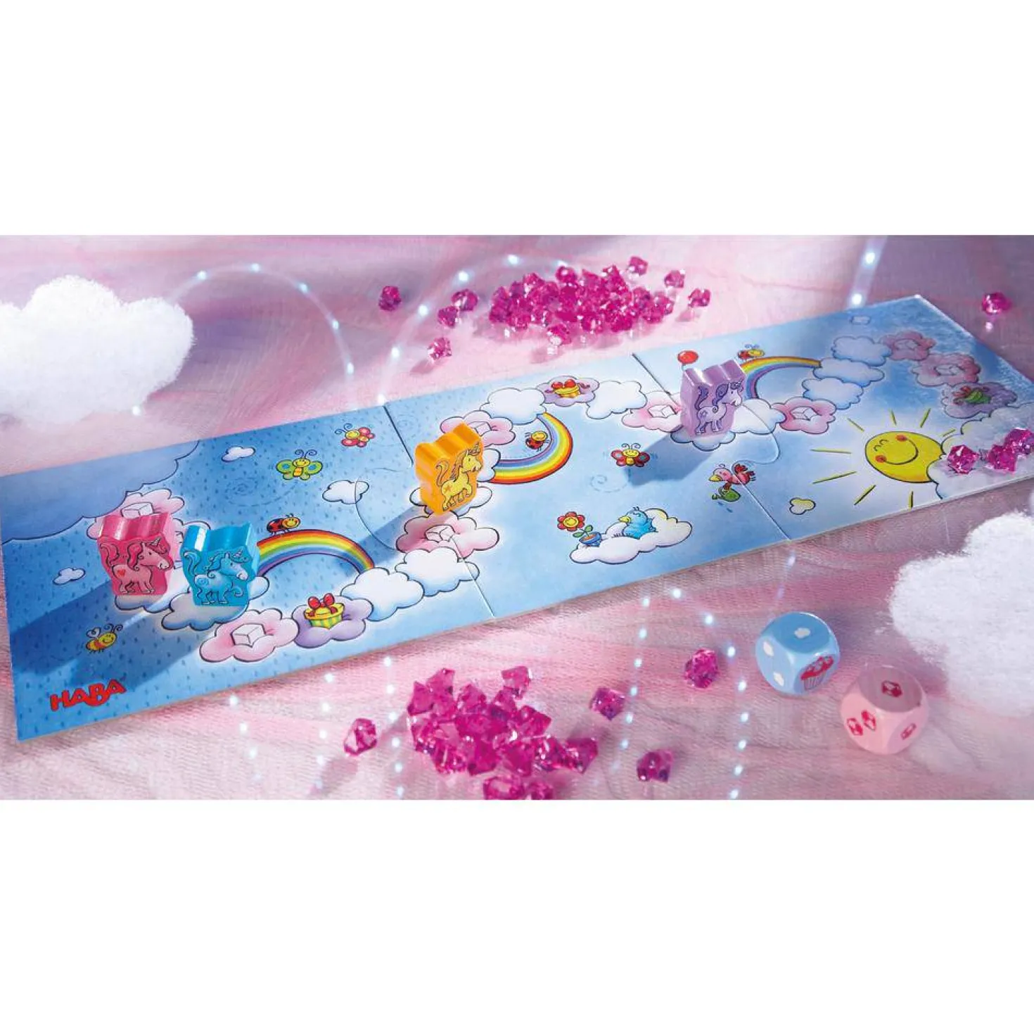 Unicornio Destello – El tesoro de las nubes · Haba