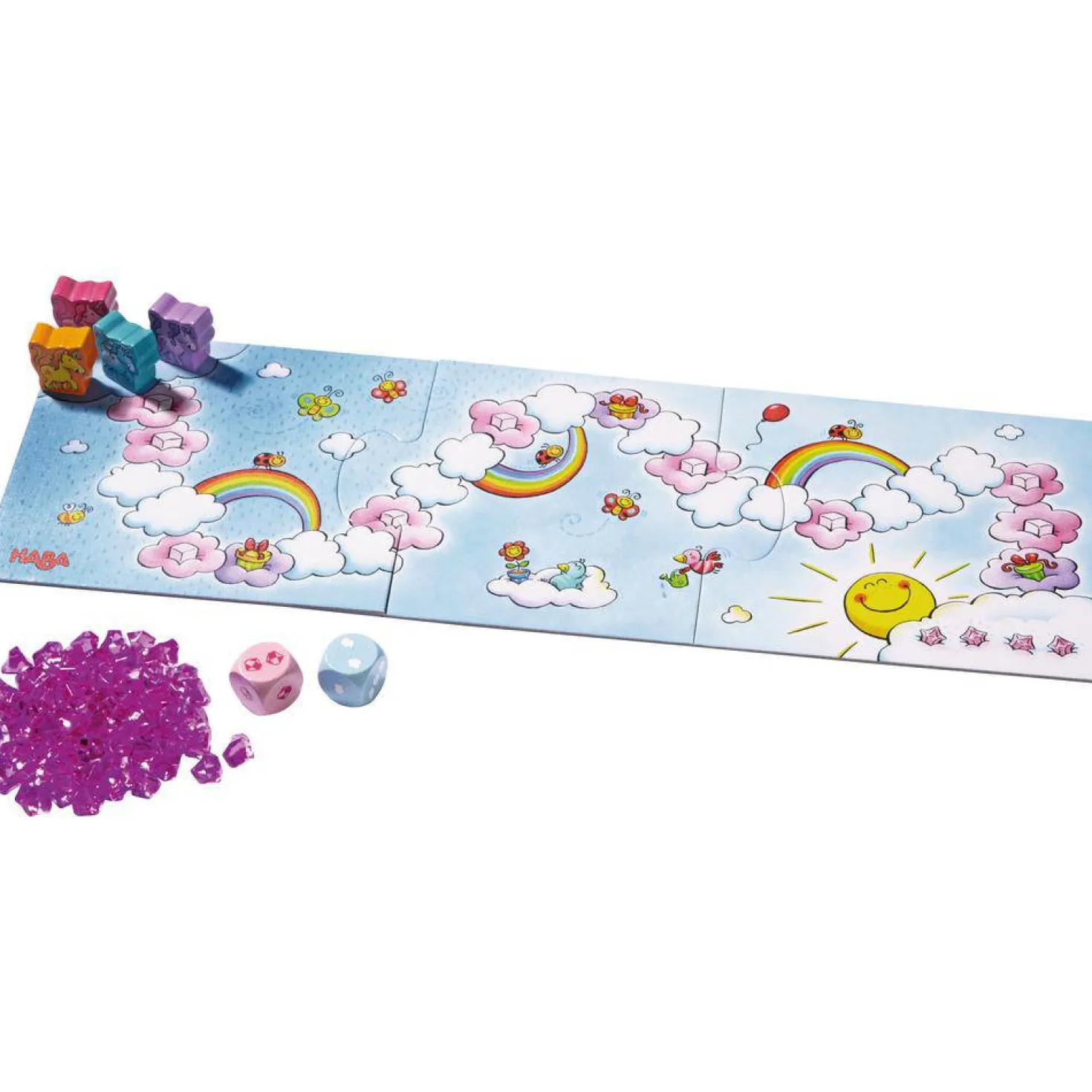 Unicornio Destello – El tesoro de las nubes · Haba