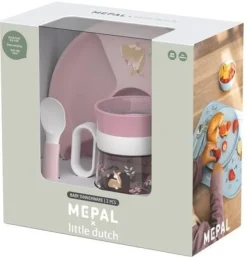 Vajilla Bebé Mio 3 piezas Fairy Garden Little Dutch