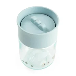 Vaso aprendizaje 360 Tiny farm Blue · Done by Deer