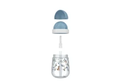 Vaso con pajita Mio Forest Friends 300ml. Little Dutch