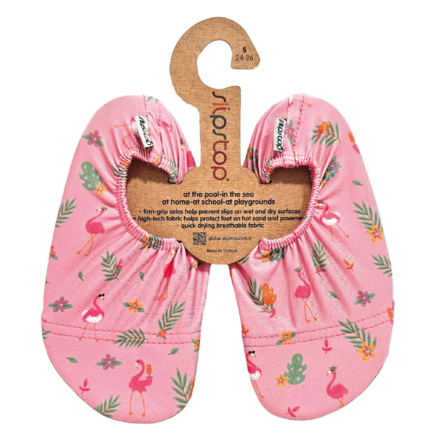 Zapatilla Antideslizante Slipstop - Flamingos