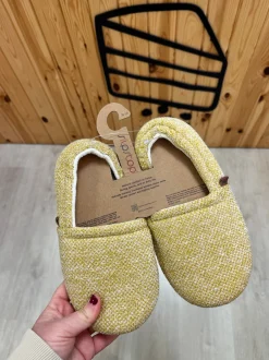 Zapatillas Booties adulto Mustard · SlipStop