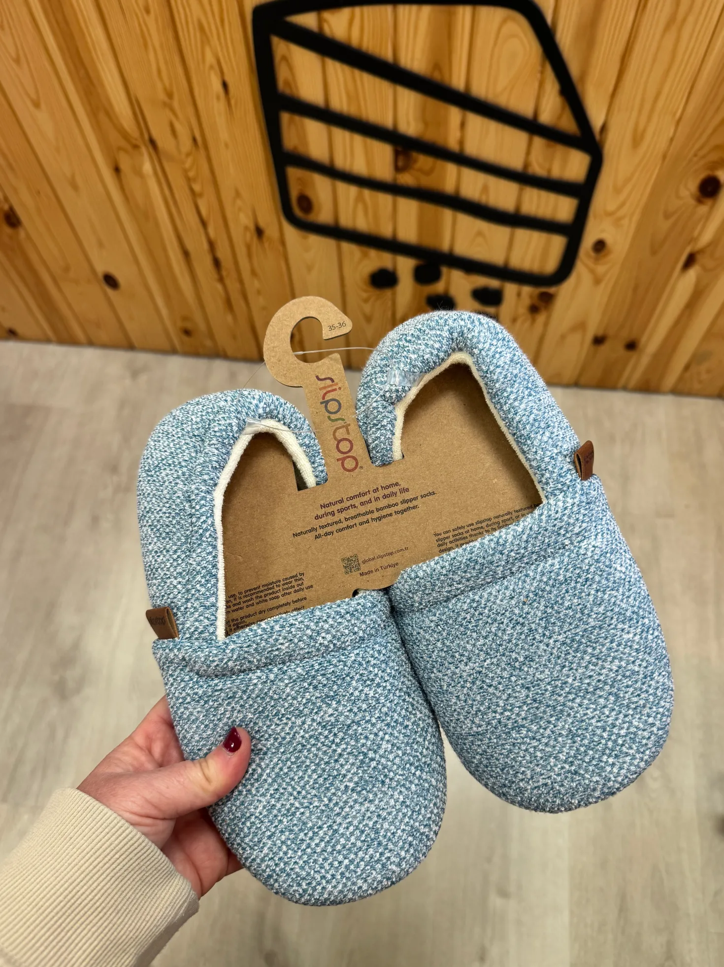 Zapatillas Booties adulto Petrol · SlipStop